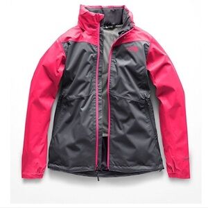 The North Face | Resolve Plus Jacket Pink & Grey